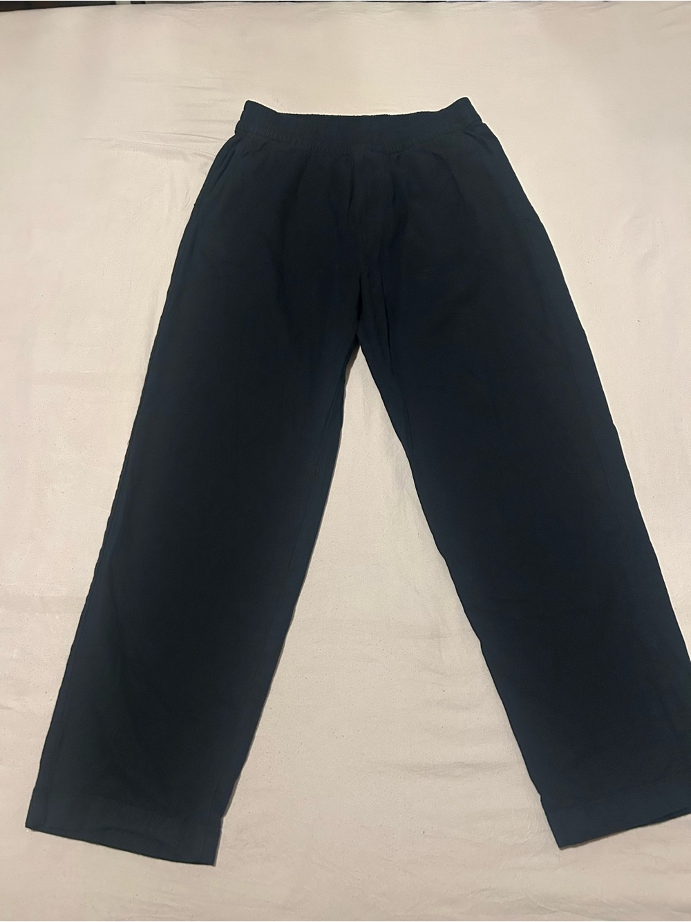 Uniqlo Women's black Straight-Leg Pull-On Pants